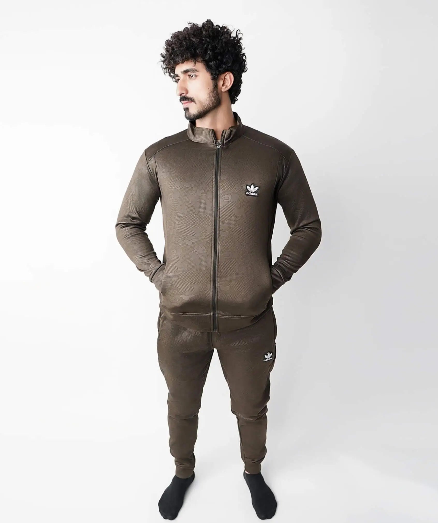 DOUBLE KNOT EMBOSS WINTER TRACKSUIT - Fusion Gears