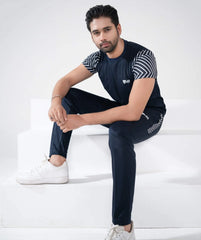 SPORT MAX – BLUE DRI FIT SUMMER TRACKSUIT - Fusion Gears