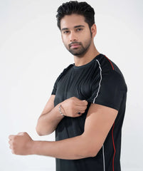 GYM FIT – BLACK DRI FIT TRACKSUIT - Fusion Gears
