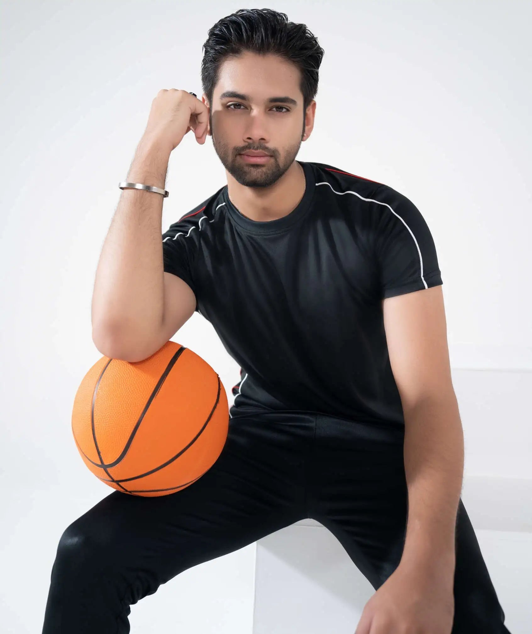 GYM FIT – BLACK DRI FIT TRACKSUIT - Fusion Gears