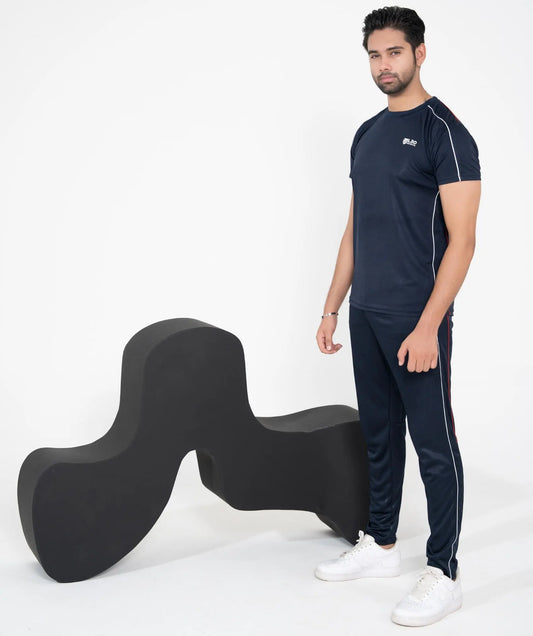 GYM FIT – BUE DRI FIT TRACKSUIT - Fusion Gears 1692