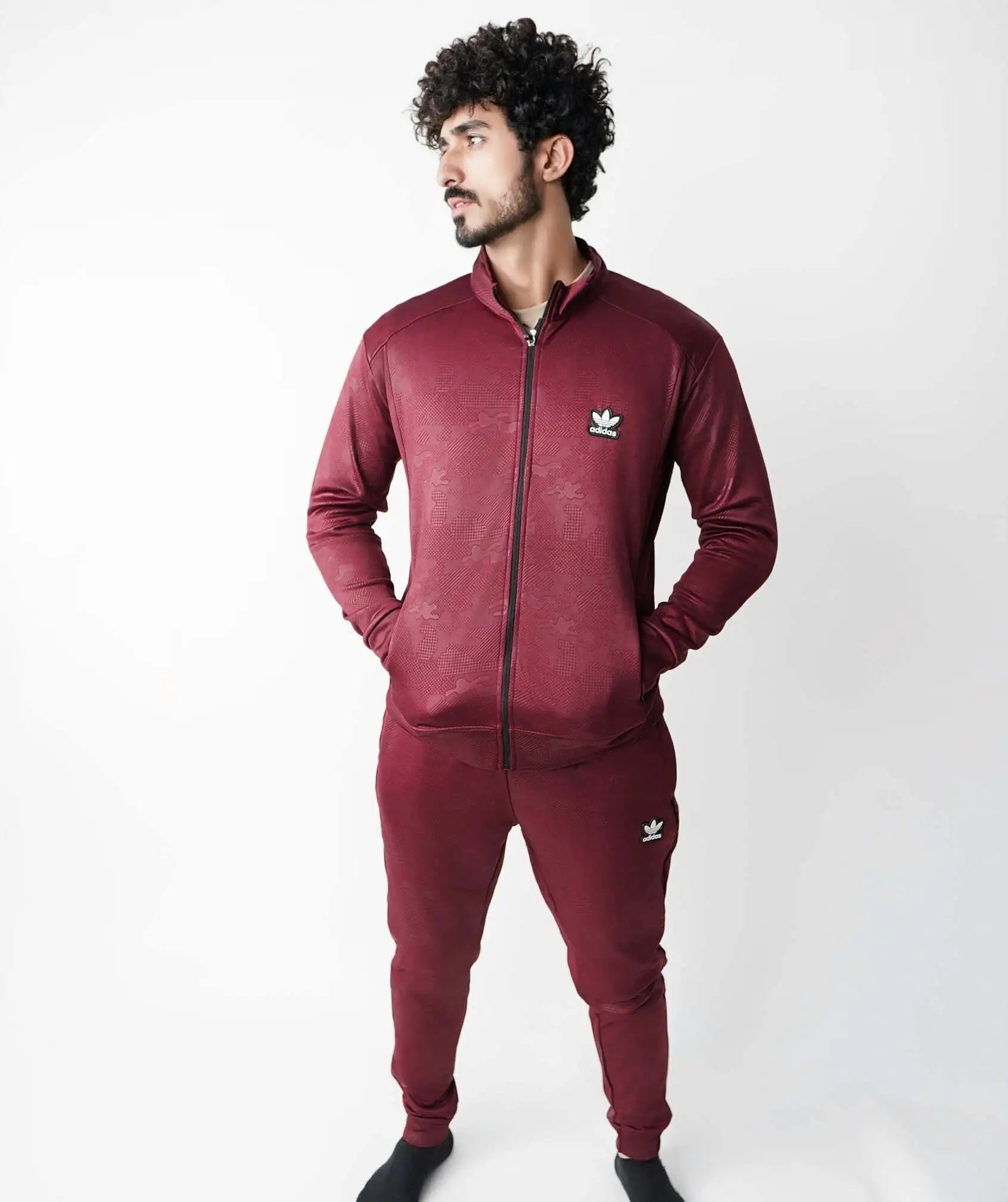 DOUBLE KNOT EMBOSS WINTER TRACKSUIT - Fusion Gears