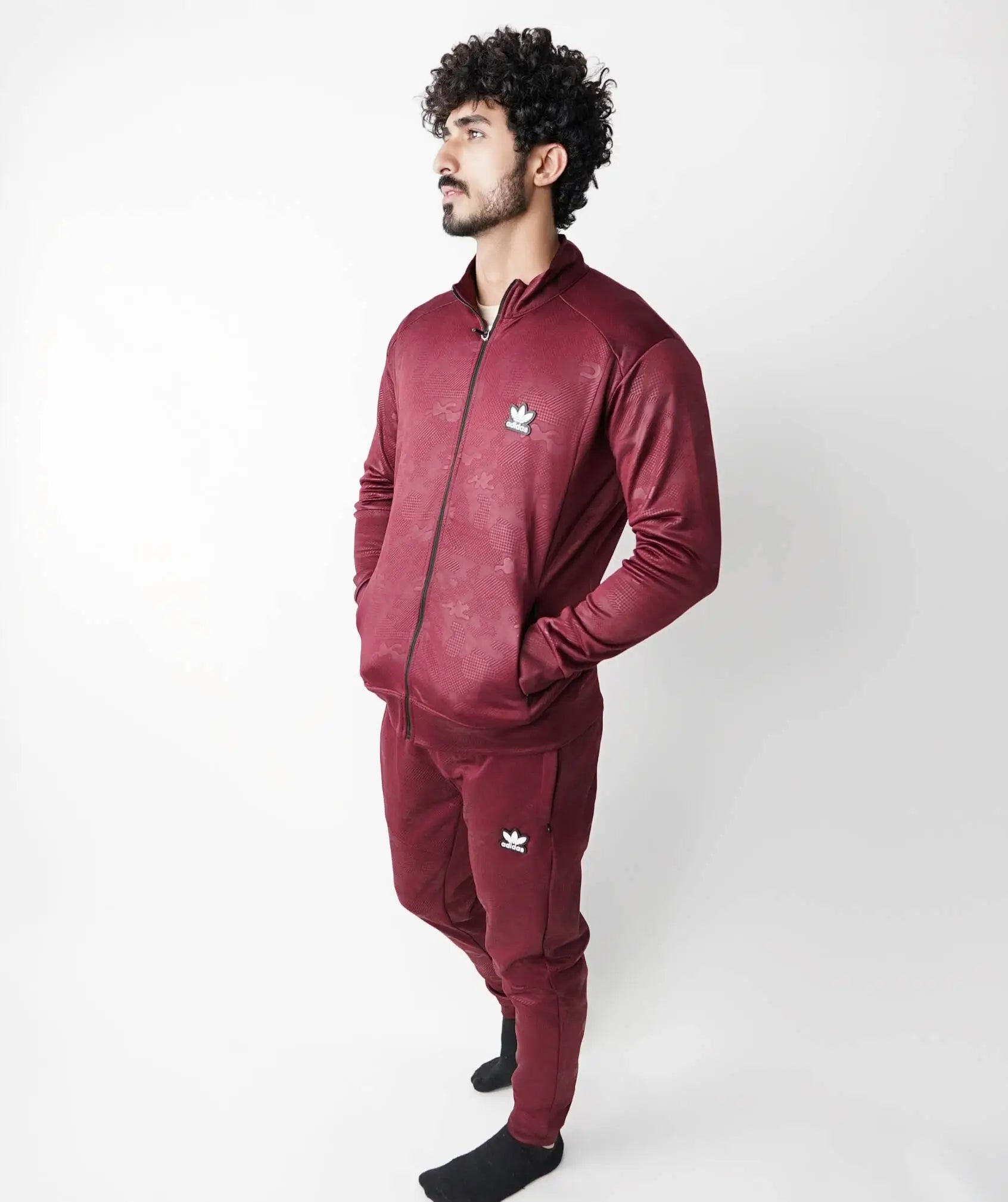 DOUBLE KNOT EMBOSS WINTER TRACKSUIT - Fusion Gears