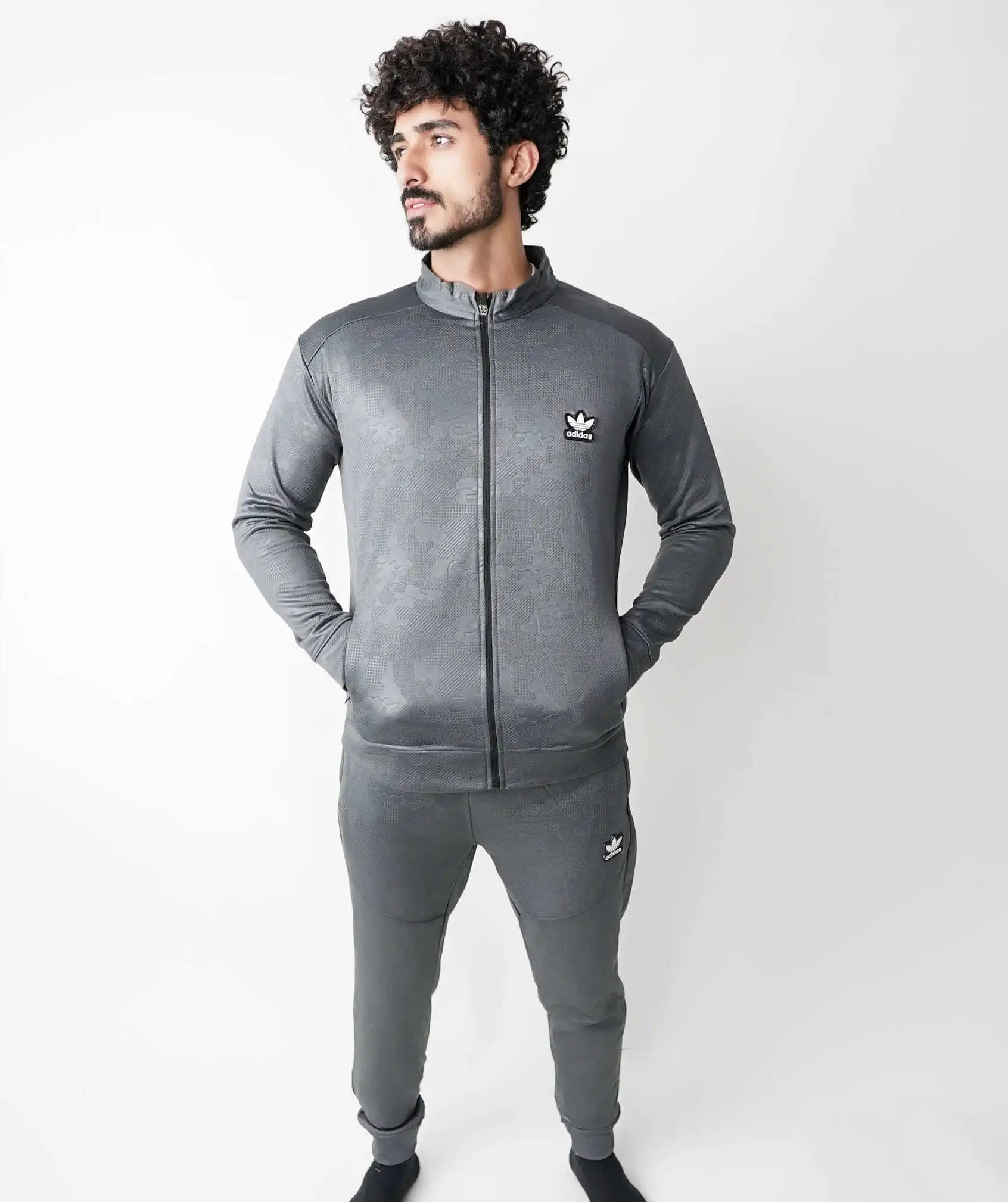 DOUBLE KNOT EMBOSS WINTER TRACKSUIT - Fusion Gears