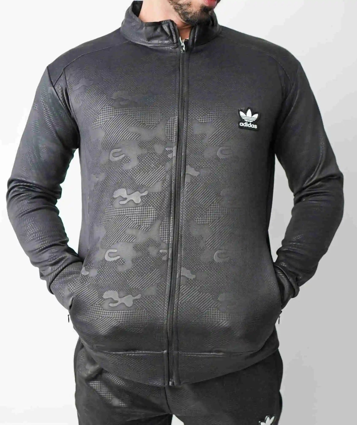 DOUBLE KNOT EMBOSS WINTER TRACKSUIT - Fusion Gears