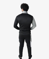 FLEX PRO WINTER TRACKSUIT - GREY BLACK - Fusion Gears