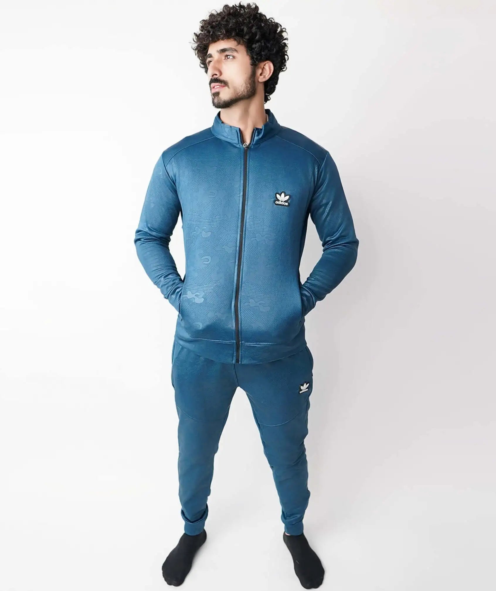 DOUBLE KNOT EMBOSS WINTER TRACKSUIT - Fusion Gears