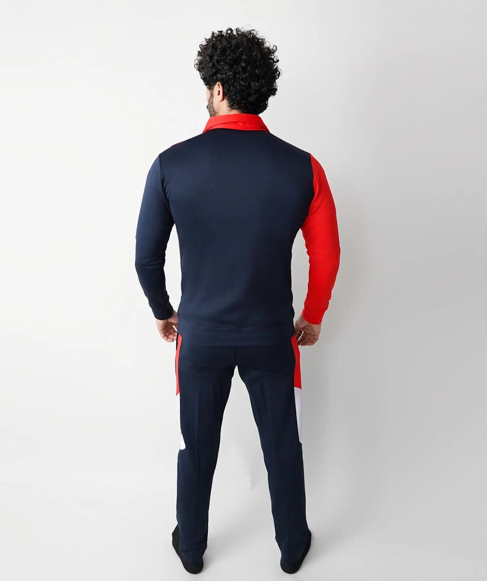 FLEX PRO WINTER TRACKSUIT - RED BLUE - Fusion Gears