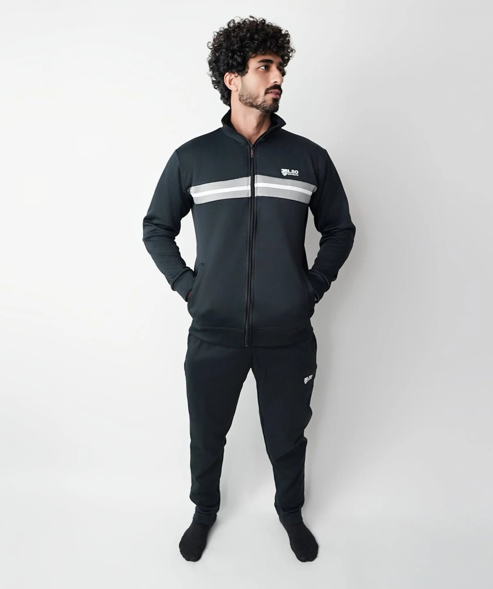 FLEX PRO WINTER TRACKSUIT - BLACK - Fusion Gears