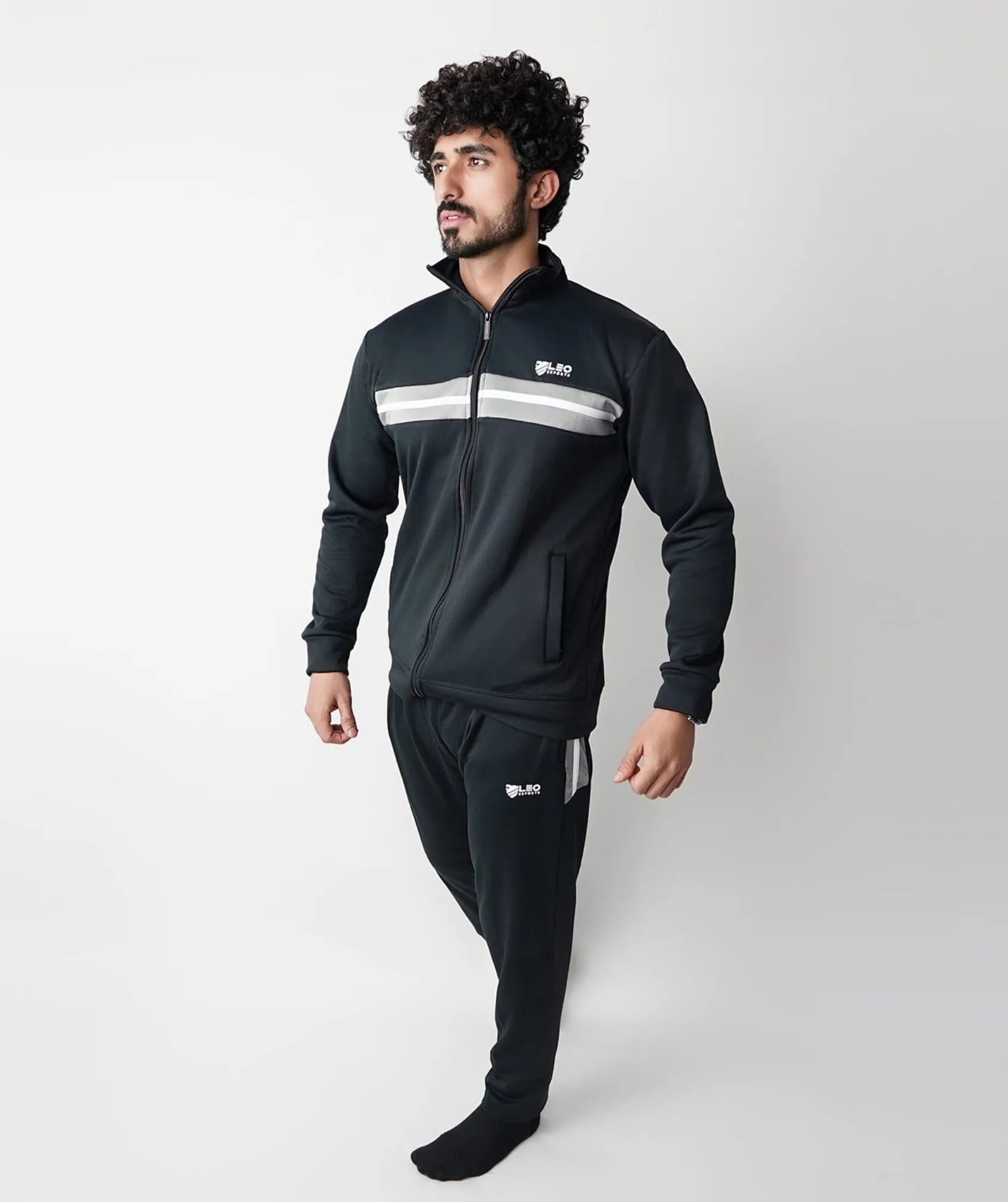 FLEX PRO WINTER TRACKSUIT - BLACK - Fusion Gears