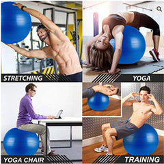 85cm Gym ball with Air pump - Fusion Gears
